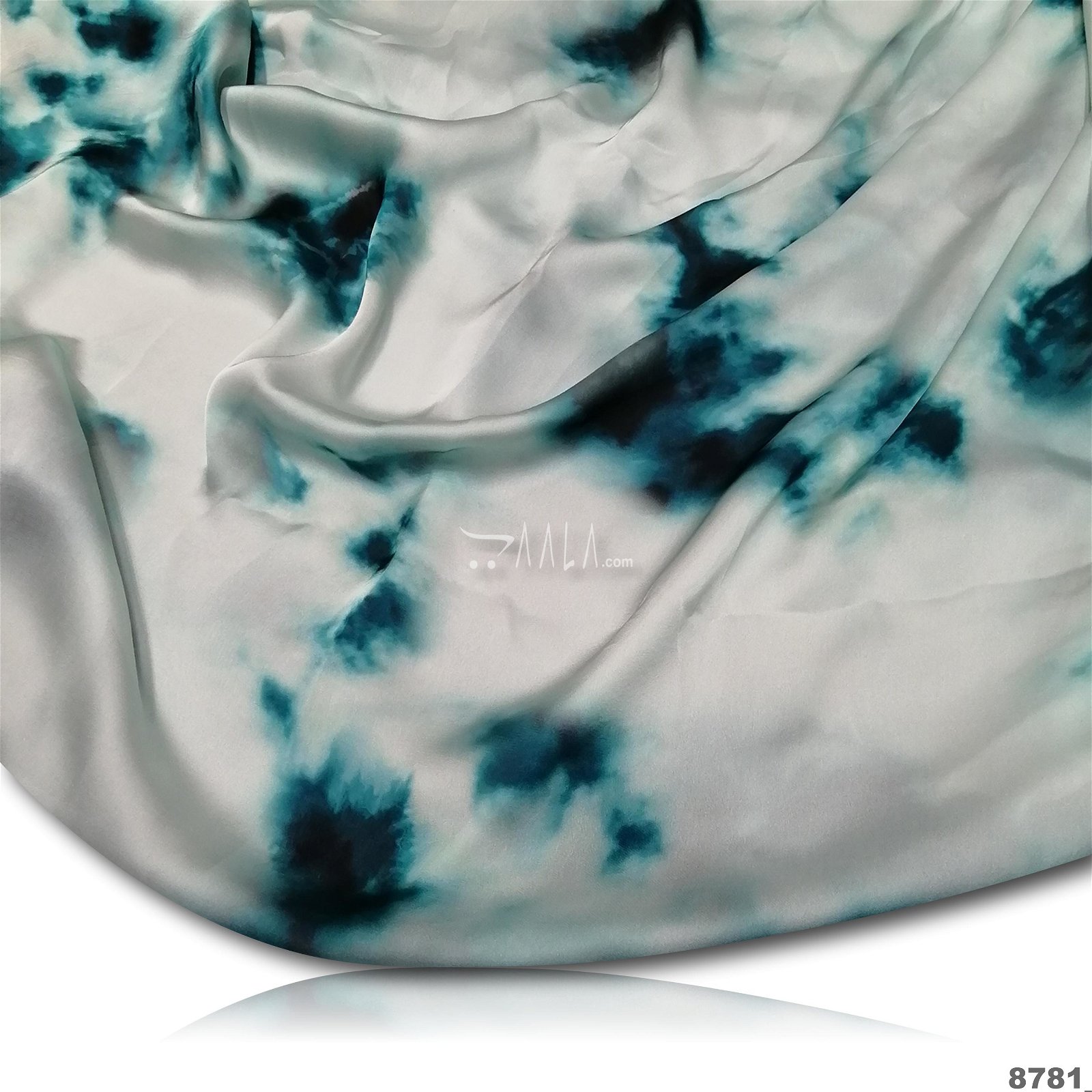 Tie-Dye Silk Poly-ester 44-Inches ASSORTED Per-Metre #8781