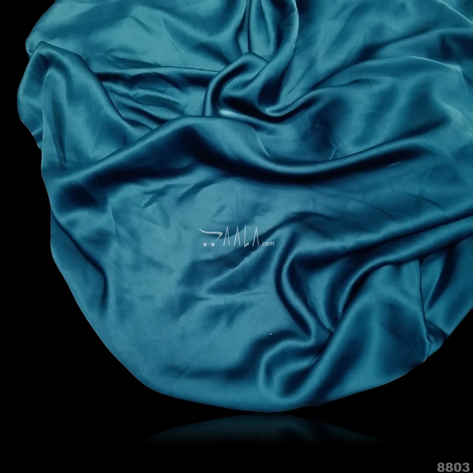 Berry Silk Poly-ester 44-Inches BLUE Per-Metre #8803