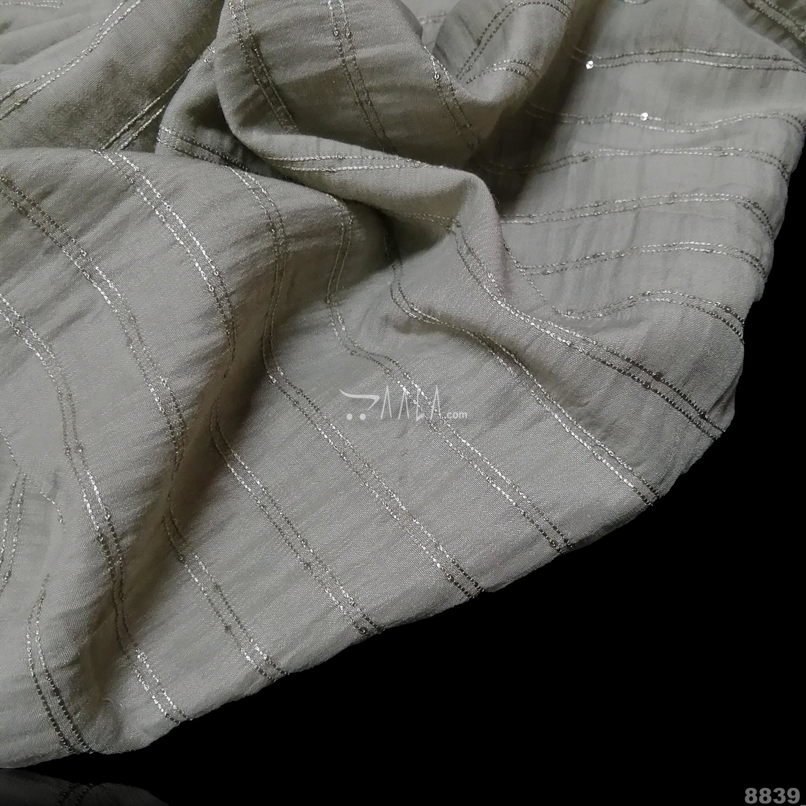 Crumble Silk Blend 44-Inches SKIN Per-Metre 