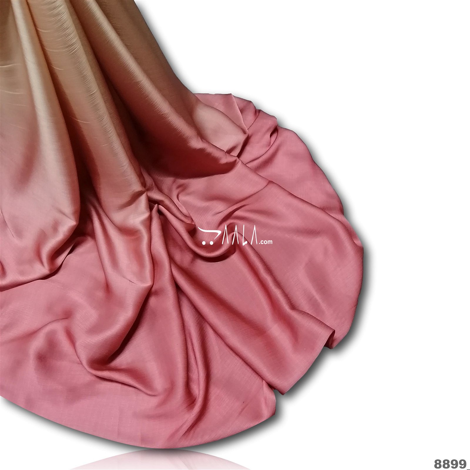 Shaded Satin-Chiffon Poly-ester 44-Inches ASSORTED Per-Metre #8899