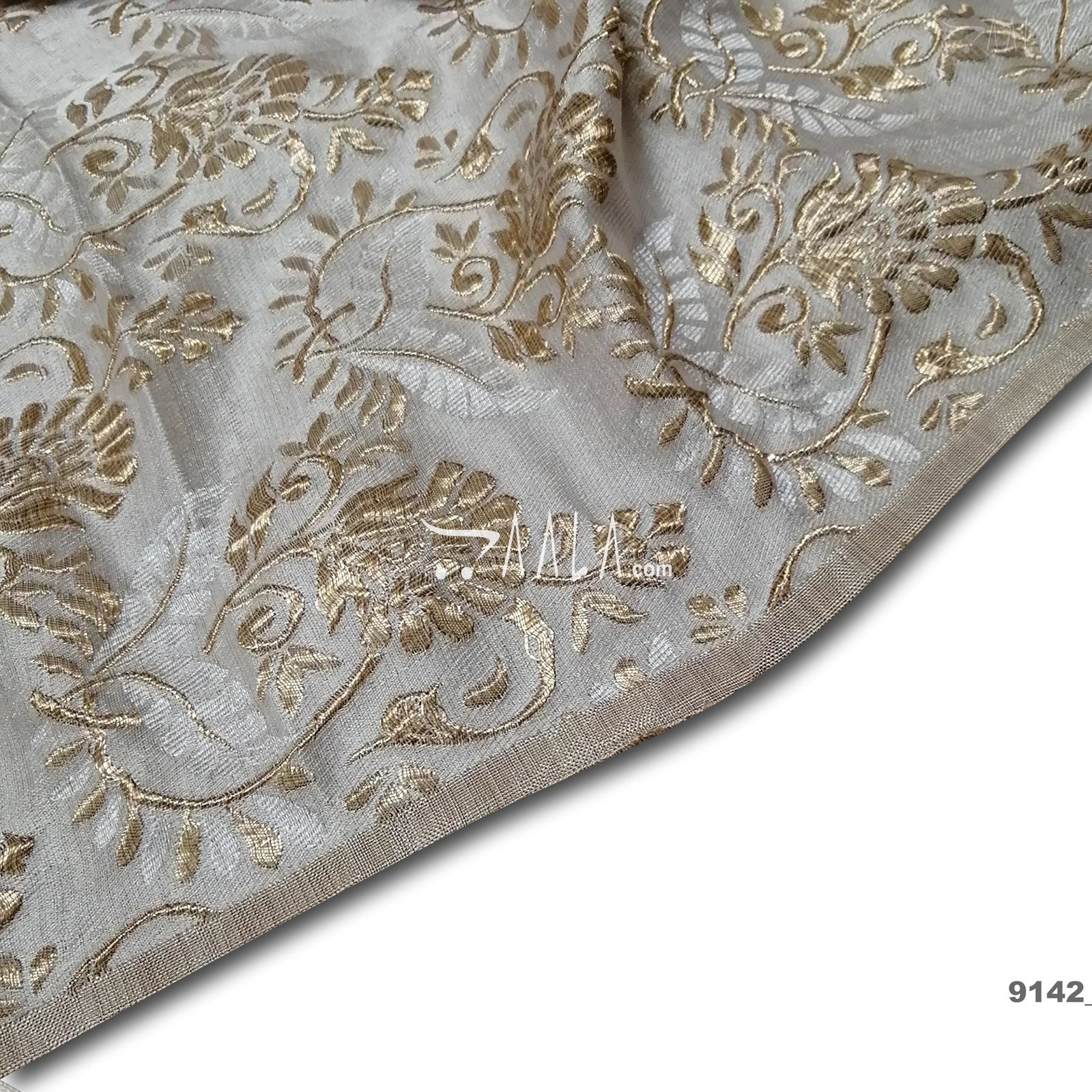 Banarsi Jamawar Viscose 44-Inches DYEABLE Per-Metre 
