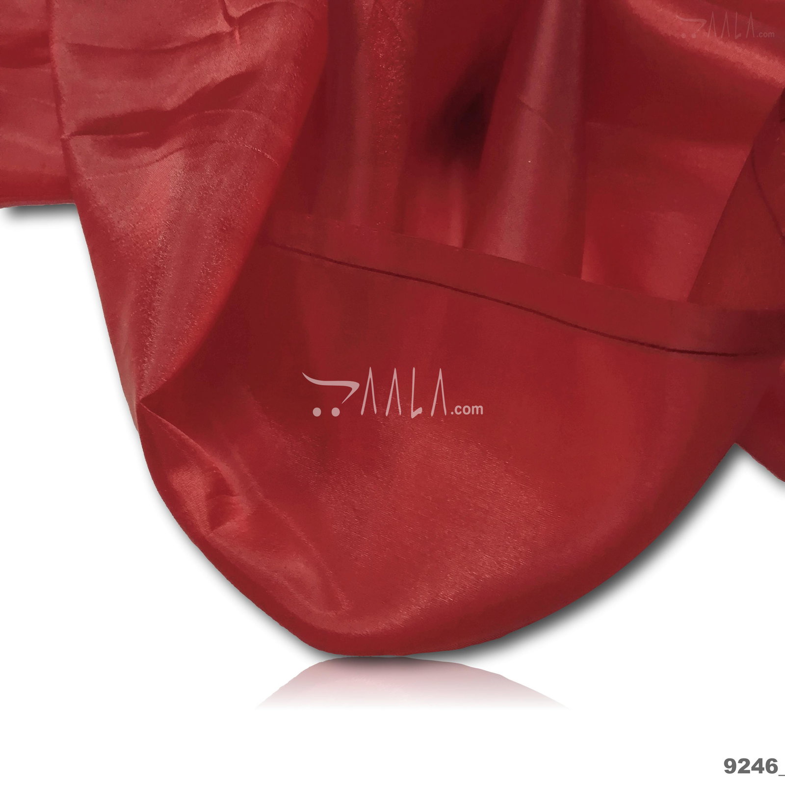 Lakme Organza Blend 44-Inches RED Per-Metre 