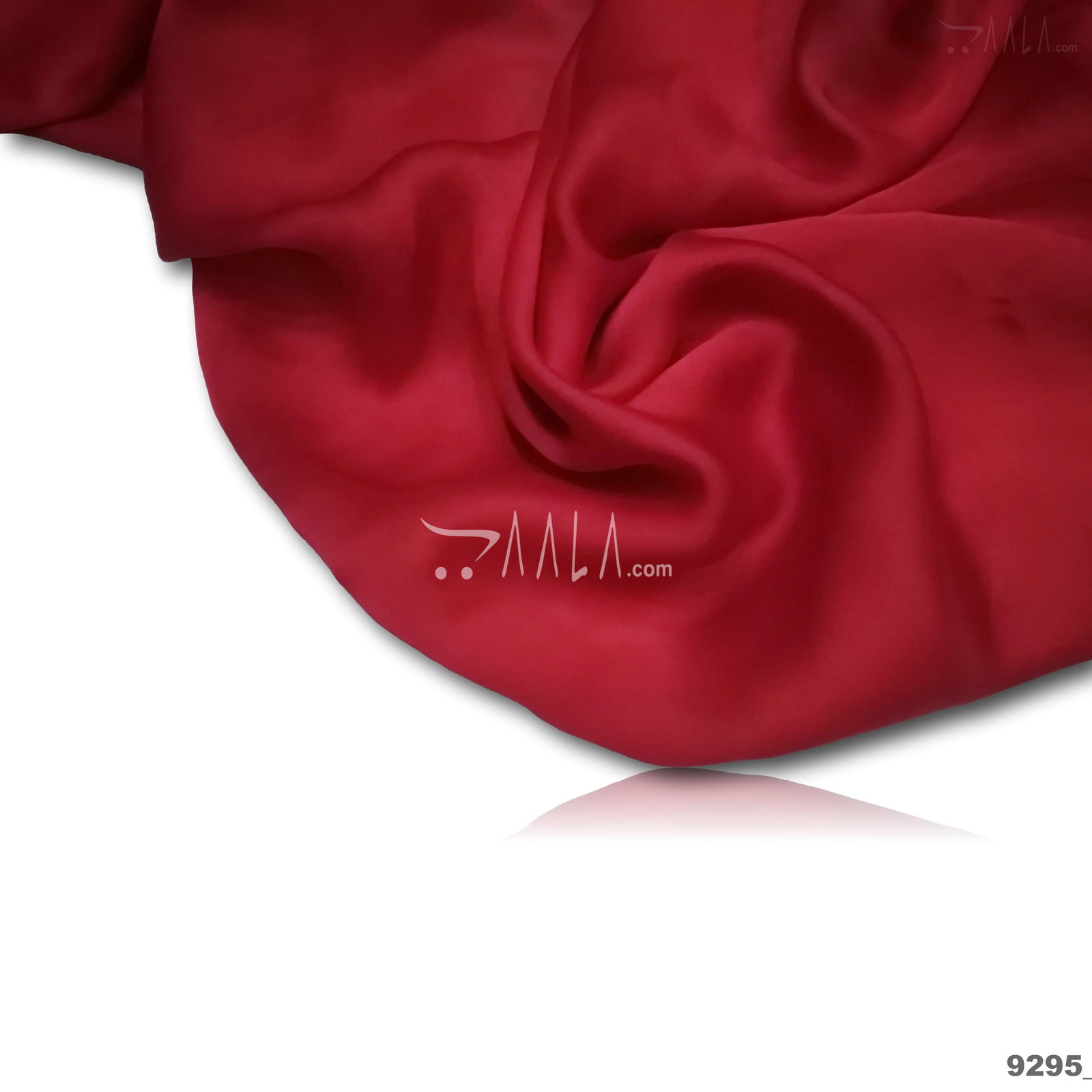 Caramel Silk Blend 44-Inches RED Per-Metre 