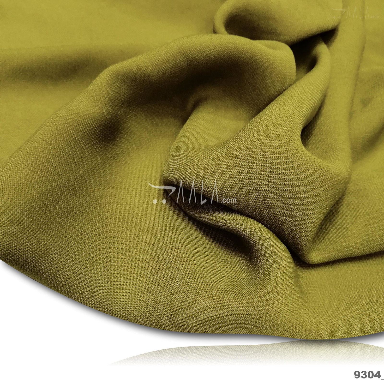 Moscow Double-Georgette Blend 58-Inches GREEN Per-Metre 
