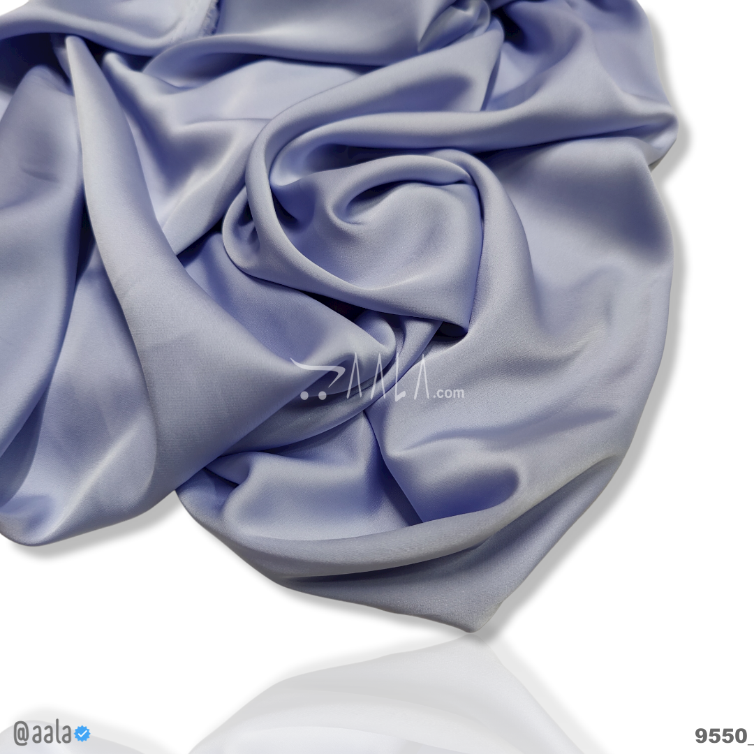 Zara Silk Poly-ester 58-Inches PURPLE Per-Metre #9550