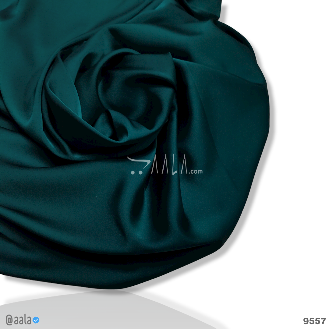 Zara Silk Poly-ester 58-Inches TEAL Per-Metre #9557