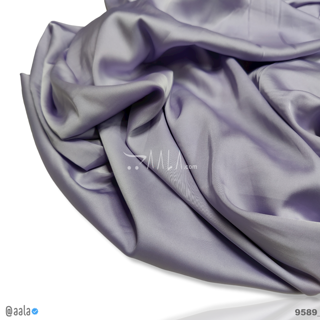 Zara Silk Poly-ester 58-Inches LILAC Per-Metre #9589