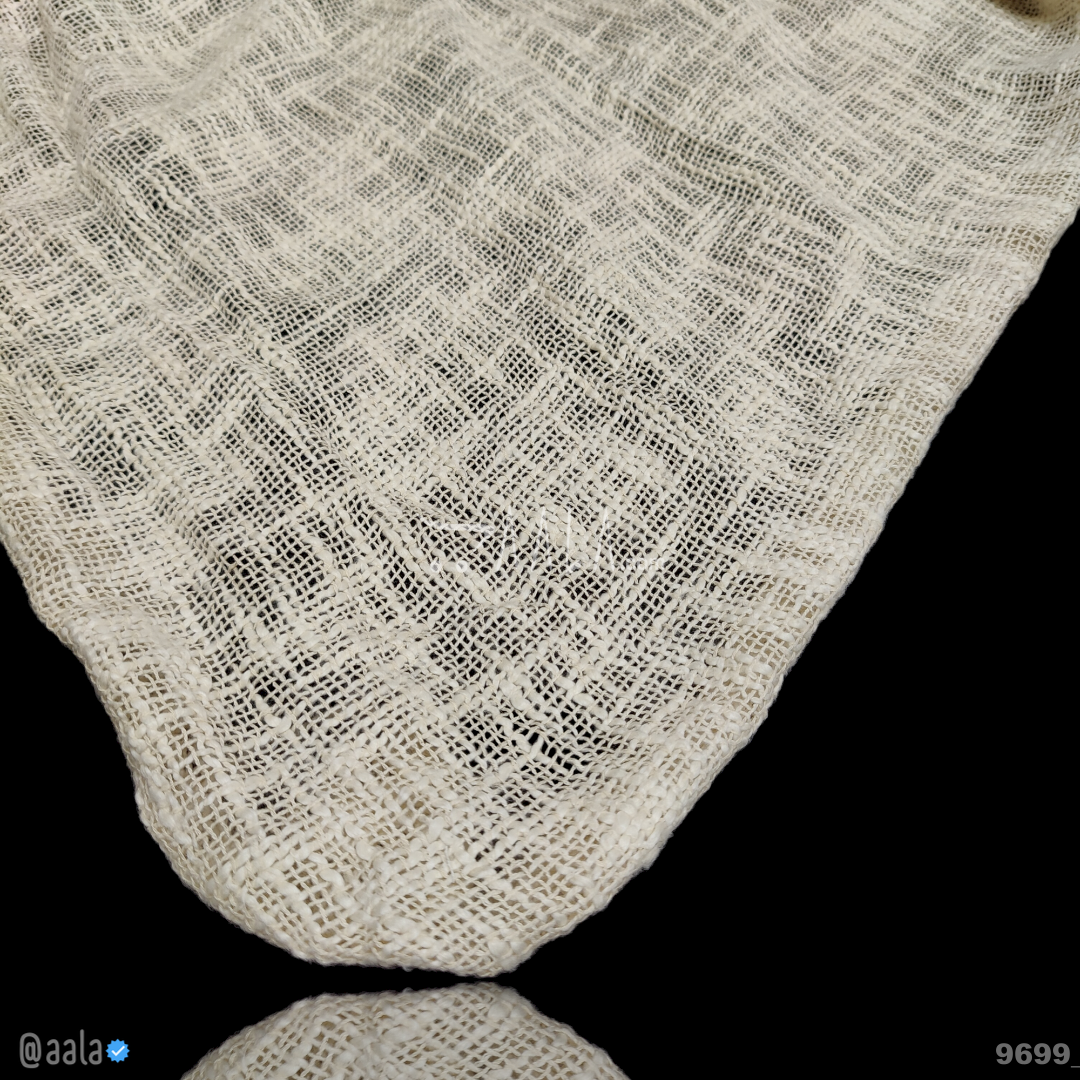 Jute Cotton Cotton 44-Inches DYEABLE Per-Metre #9699