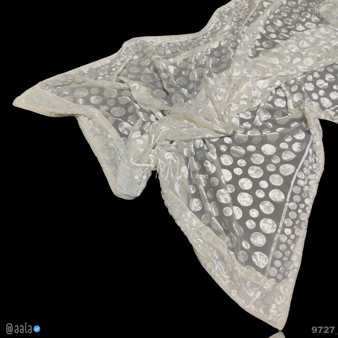 Brasso Velvet Viscose Dupatta-36-Inches PRINTED 2.25-Metres 