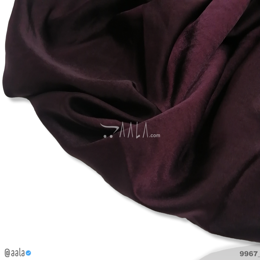 Mango Silk Blend 58-Inches WINE Per-Metre 