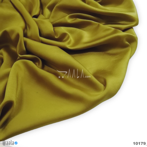 Mango Silk Poly-ester 58-Inches MUSTARD Per-Metre #10179