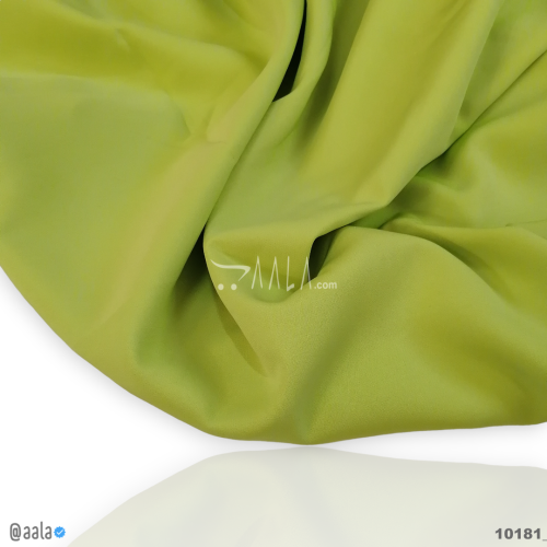 Berlin Double-Georgette Poly-ester 58-Inches GREEN Per-Metre #10181