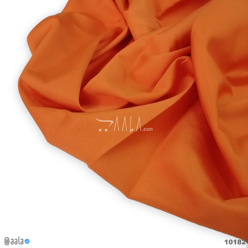 Berlin Double-Georgette Poly-ester 58-Inches ORANGE Per-Metre #10182