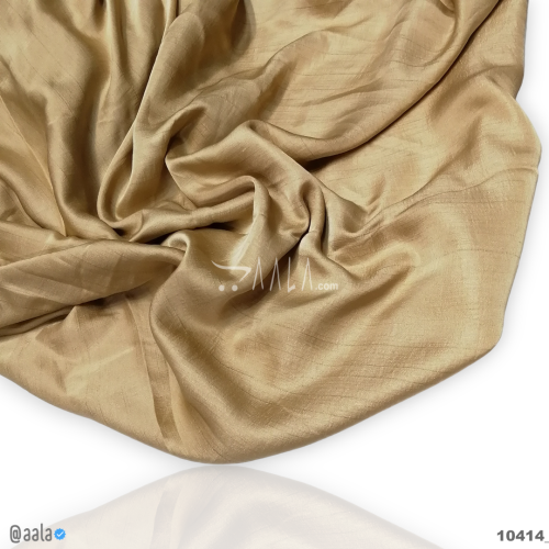 Tobler Silk Poly-ester 44-Inches GOLD Per-Metre #10414