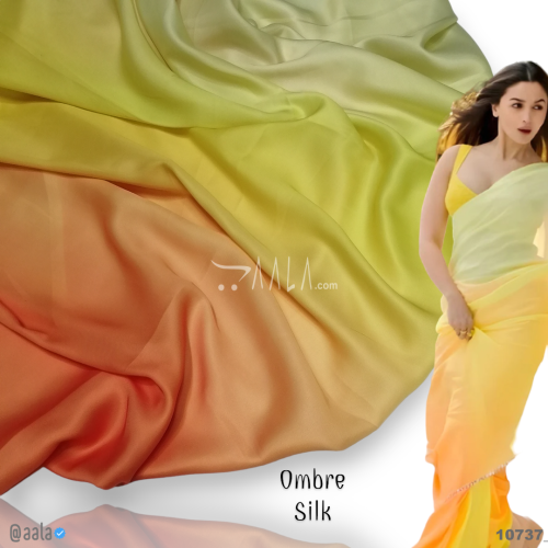 Ombre Silk Poly-ester 44-Inches PRINTED Per-Metre #10737