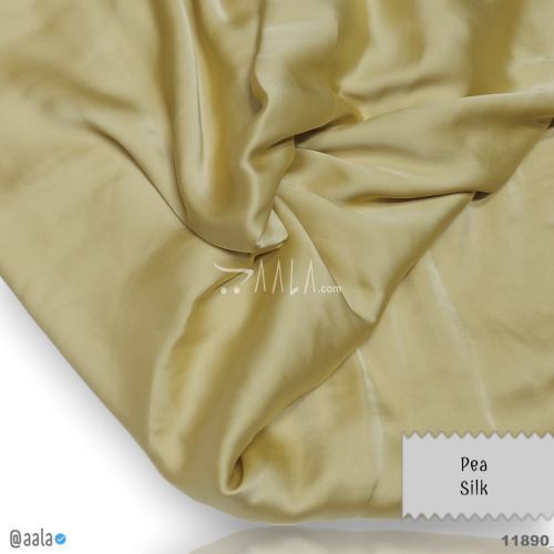 Pea Silk Poly-ester 44-Inches BISCUIT Per-Metre #11890