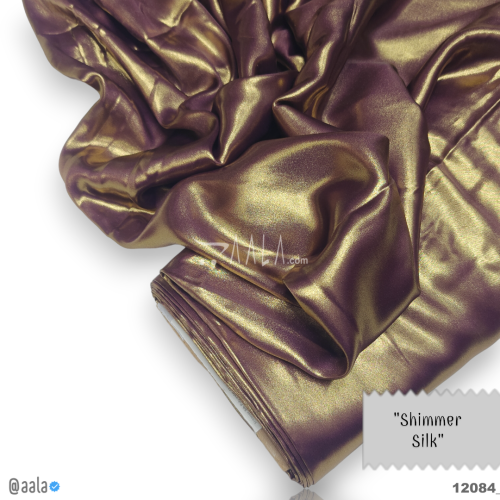 Shimmer Silk Poly-ester 44-Inches DYED Per-Metre #12084