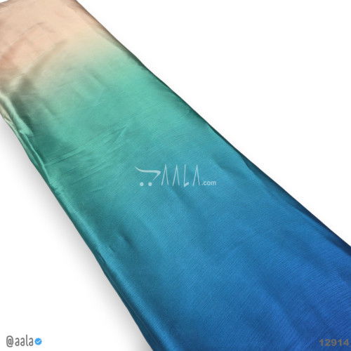 Shaded Satin-Chiffon Blend 44-Inches ASSORTED Per-Metre #12914