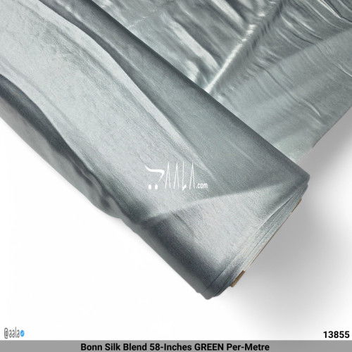 Bonn Silk Blend 58-Inches GREEN Per-Metre #13855