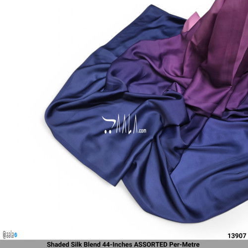 Shaded Silk Blend 44-Inches ASSORTED Per-Metre #13907