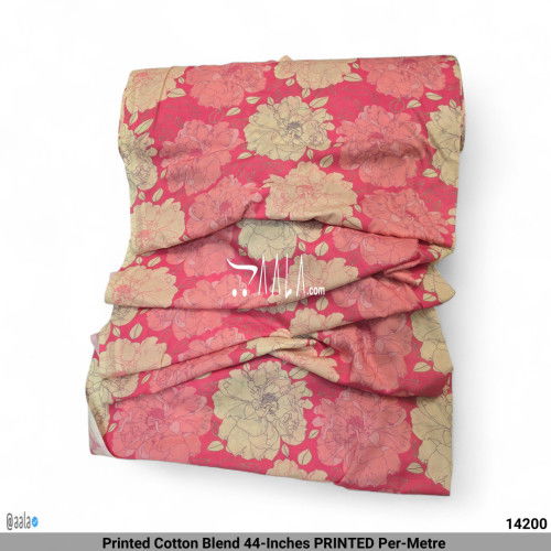 Printed Cotton Blend 44-Inches PRINTED Per-Metre #14200
