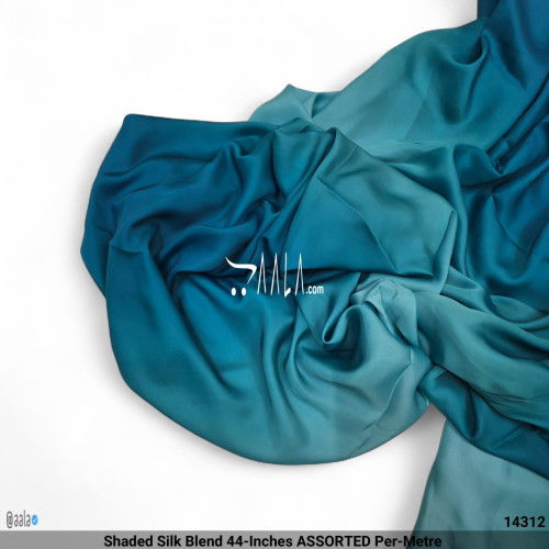 Shaded Silk Blend 44-Inches ASSORTED Per-Metre #14312
