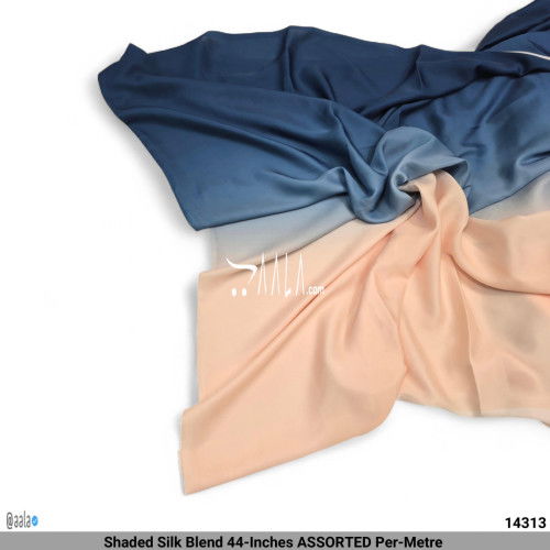 Shaded Silk Blend 44-Inches ASSORTED Per-Metre #14313