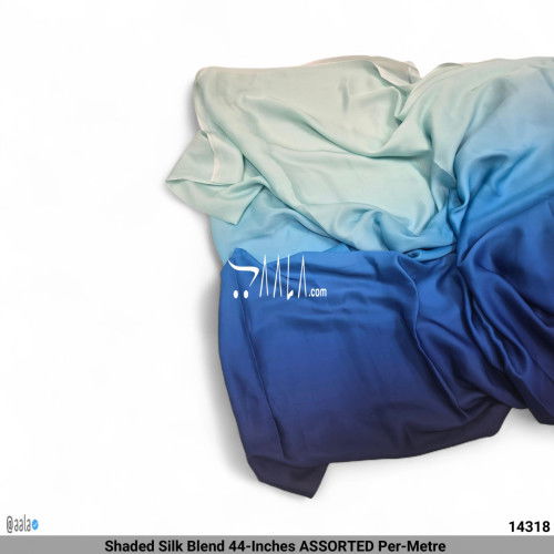 Shaded Silk Blend 44-Inches ASSORTED Per-Metre #14318