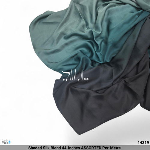 Shaded Silk Blend 44-Inches ASSORTED Per-Metre #14319