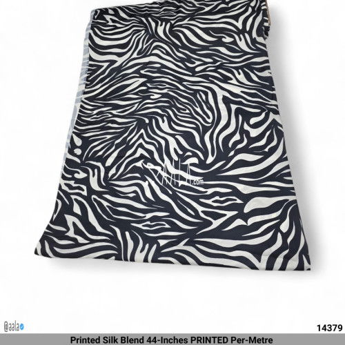 Printed Silk Blend 44-Inches PRINTED Per-Metre #14379