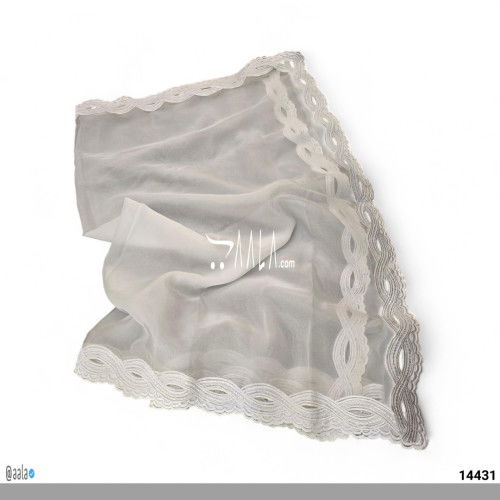 Handcrafted Organza Blend Dupatta-40-Inches DYEABLE 2.25-Metres 