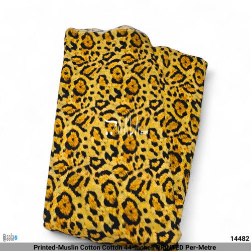Printed-Muslin Cotton Cotton 44-Inches PRINTED Per-Metre 