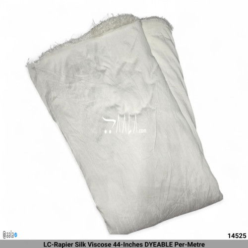 LC-Rapier Silk Viscose 44-Inches DYEABLE Per-Metre