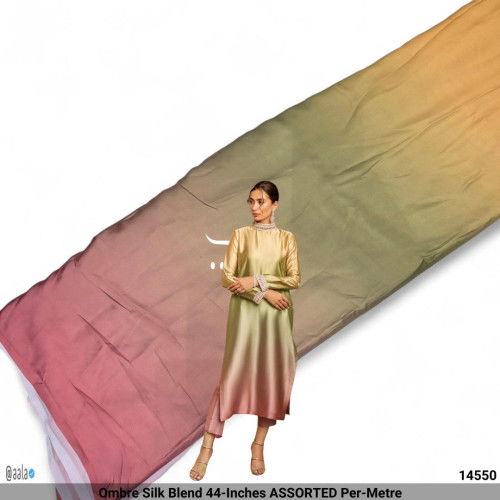 Ombre Silk Blend 44-Inches ASSORTED Per-Metre