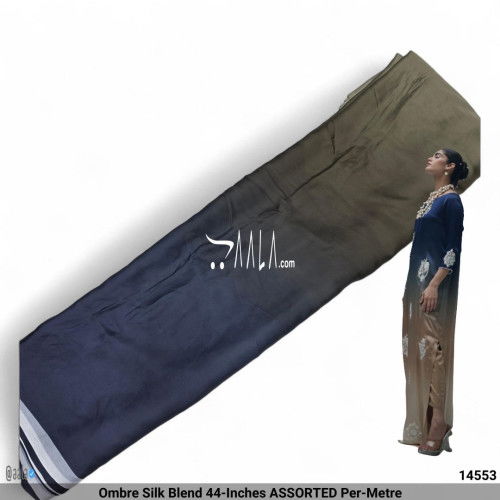 Ombre Silk Blend 44-Inches ASSORTED Per-Metre