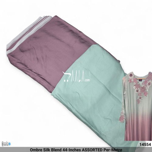 Ombre Silk Blend 44-Inches ASSORTED Per-Metre