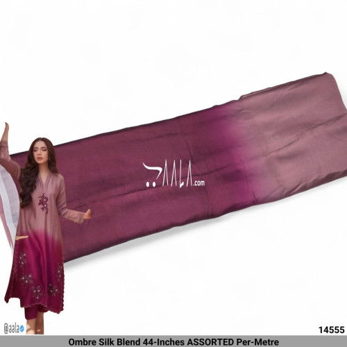 Ombre Silk Blend 44-Inches ASSORTED Per-Metre