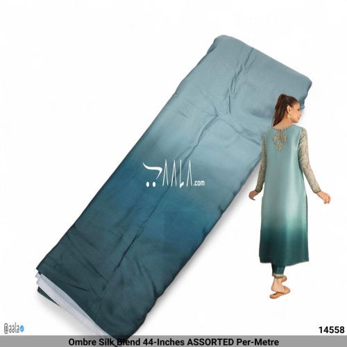 Ombre Silk Blend 44-Inches ASSORTED Per-Metre