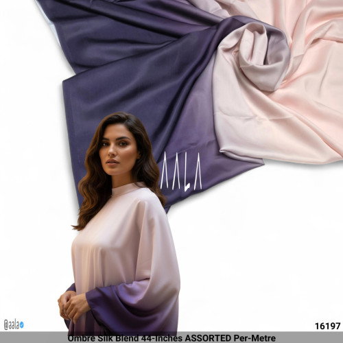 Ombre Silk Blend 44-Inches ASSORTED Per-Metre