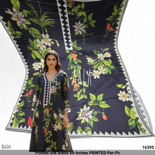 Printed Silk Blend 44-Inches PRINTED Per-Pc