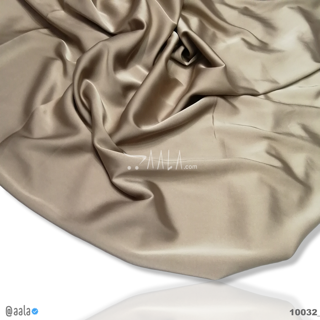 Zara Silk Poly-ester 58-Inches BIEGE Per-Metre #10032