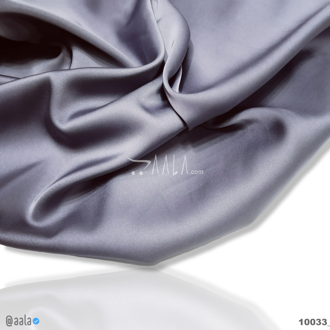 Zara Silk Poly-ester 58-Inches GREY Per-Metre #10033