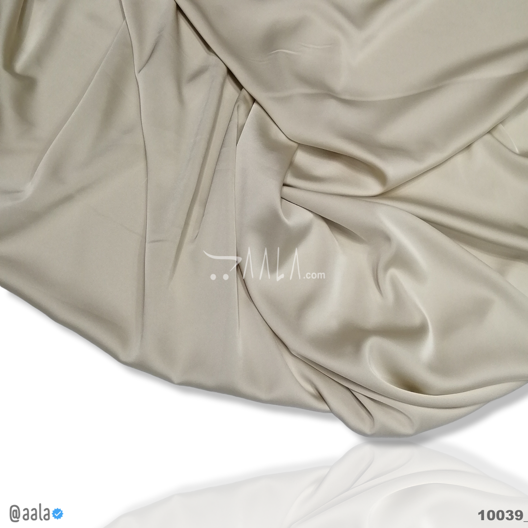 Zara Silk Poly-ester 58-Inches BIEGE Per-Metre #10039