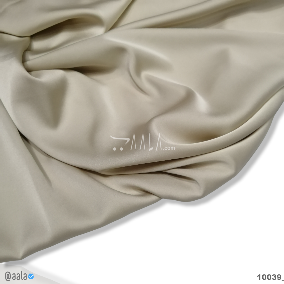 Zara Silk Poly-ester 58-Inches BIEGE Per-Metre #10039