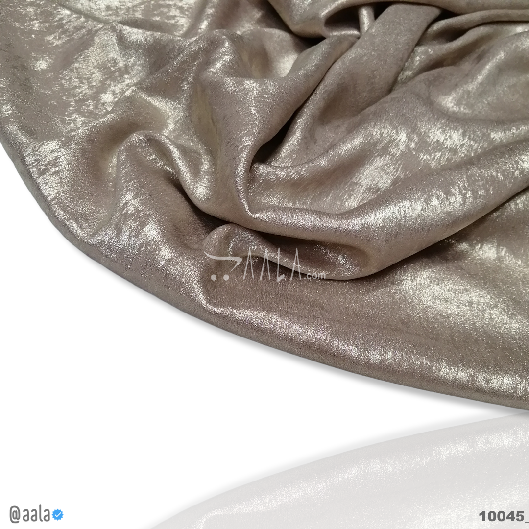 Dove-Shimmer Velvet Poly-ester 58-Inches PEACH Per-Metre #10045