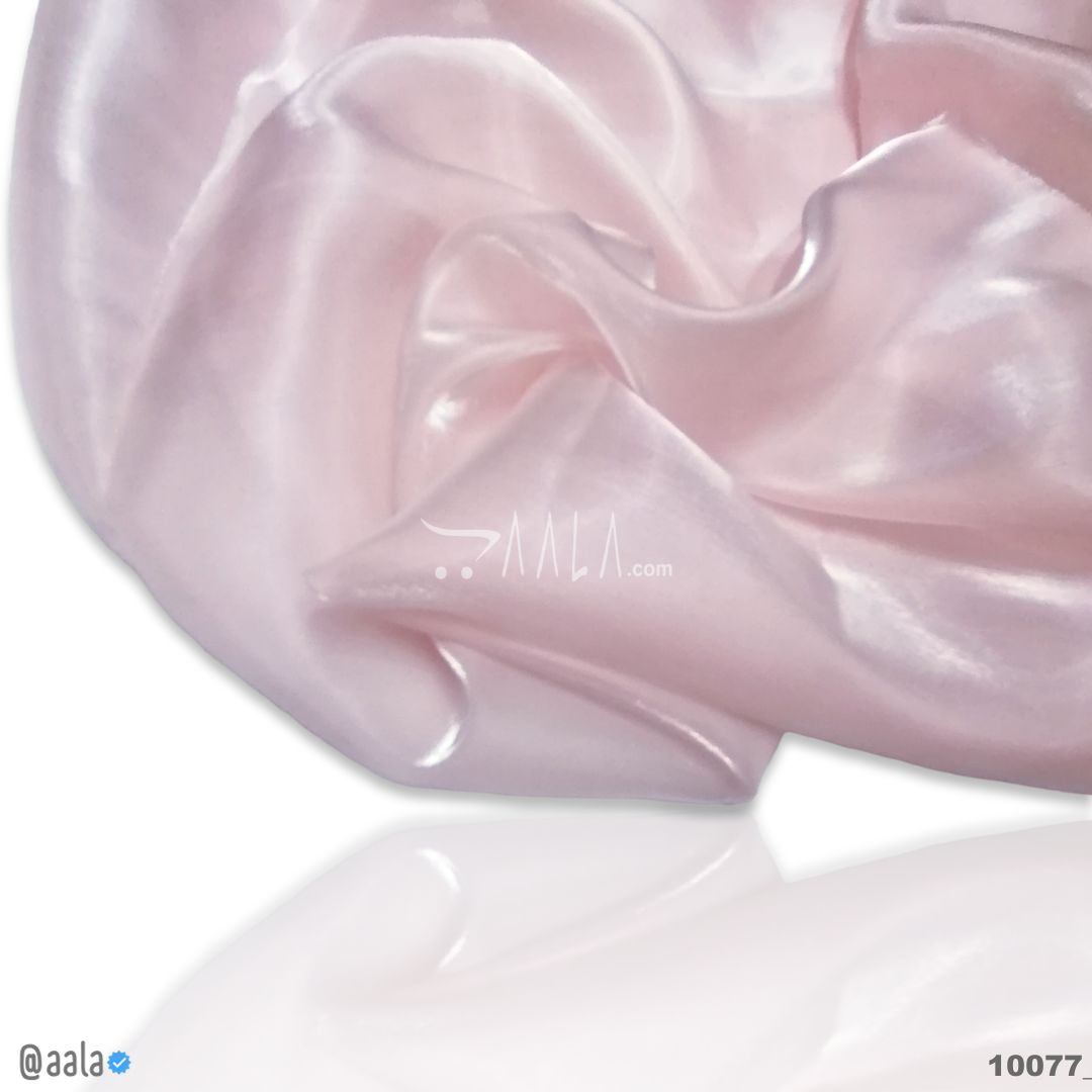 Eclair Organza Blend 58-Inches PINK Per-Metre 