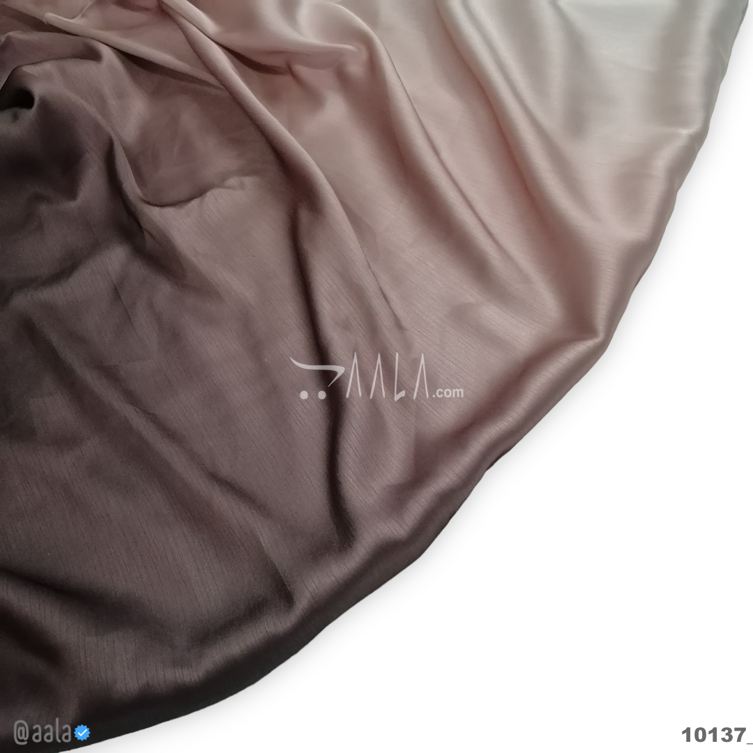 Ombre-Shaded Satin-Chiffon Poly-ester 58-Inches ASSORTED Per-Metre #10137