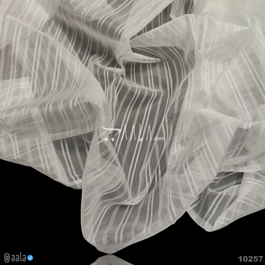 Slub-Jute Net Cotton 44-Inches DYEABLE Per-Metre #10257
