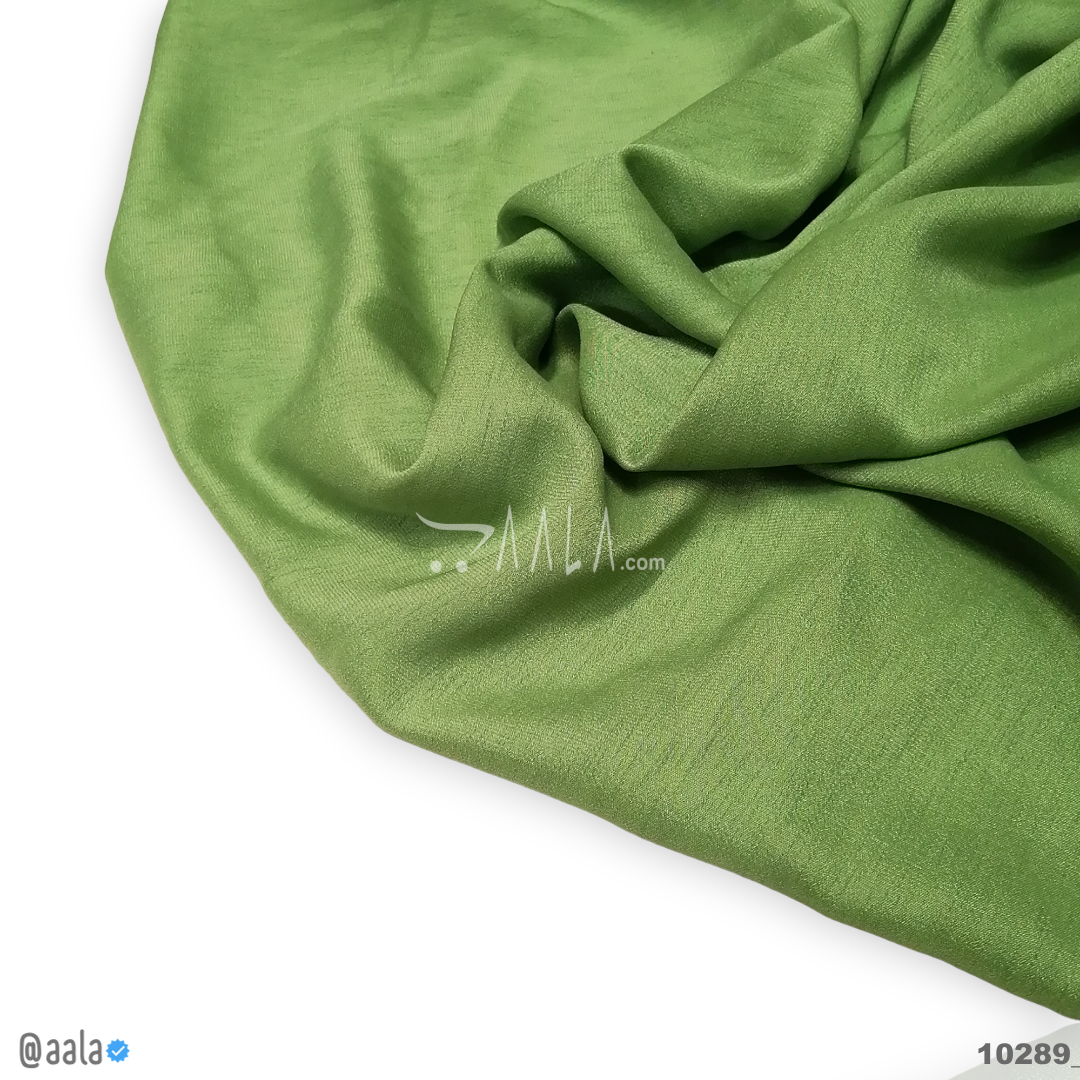 Luxe Silk Poly-ester 58-Inches GREEN Per-Metre #
10289