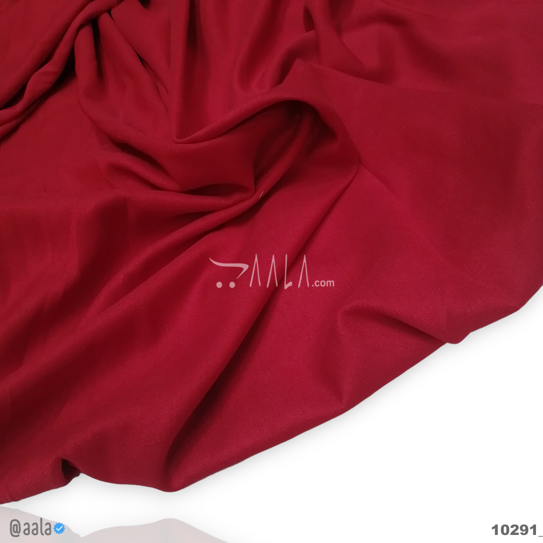 Luxe Silk Poly-ester 58-Inches RED Per-Metre #
10291